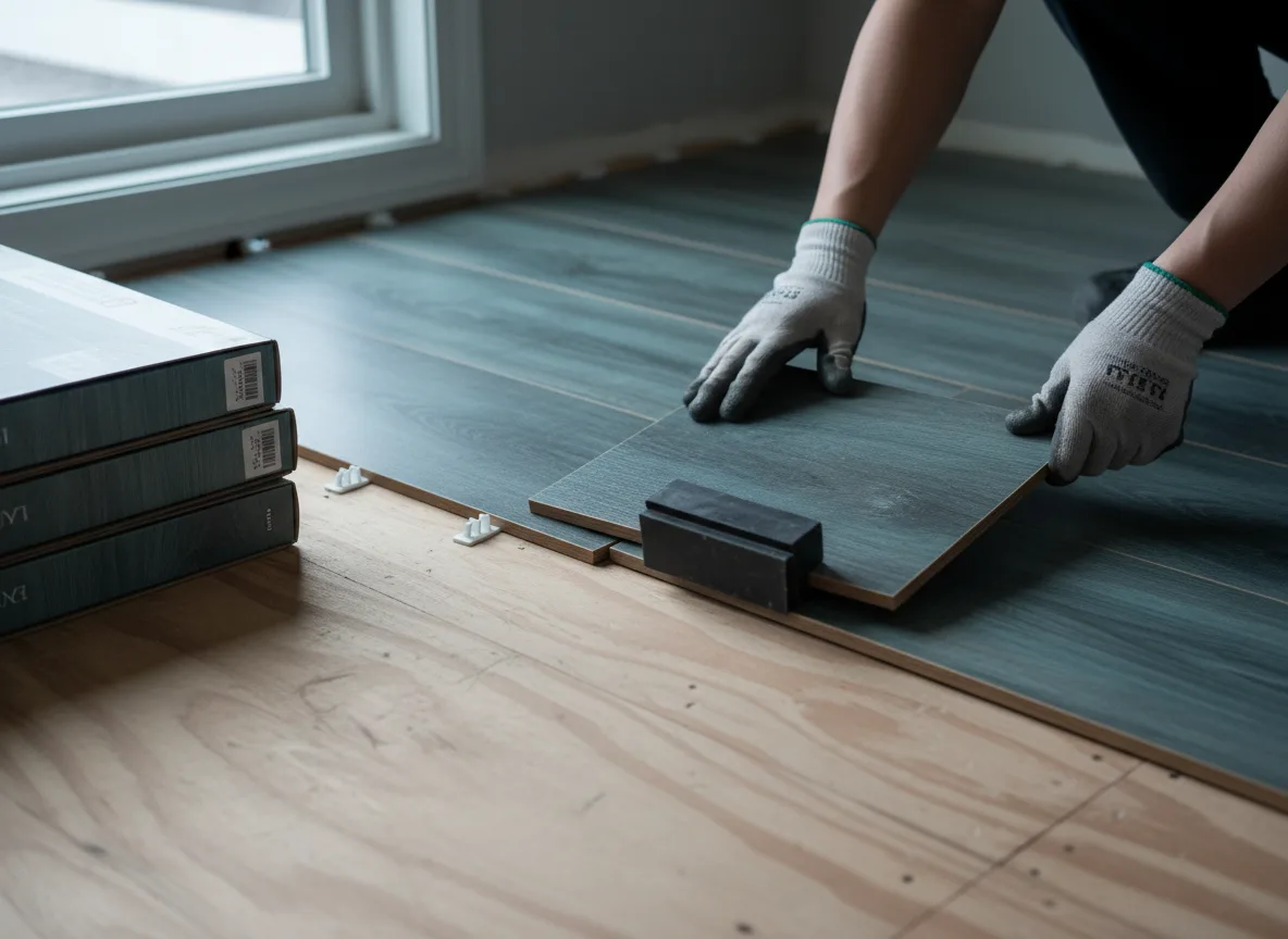Luxury Vinyl Plank Installation company in Allenton, MI